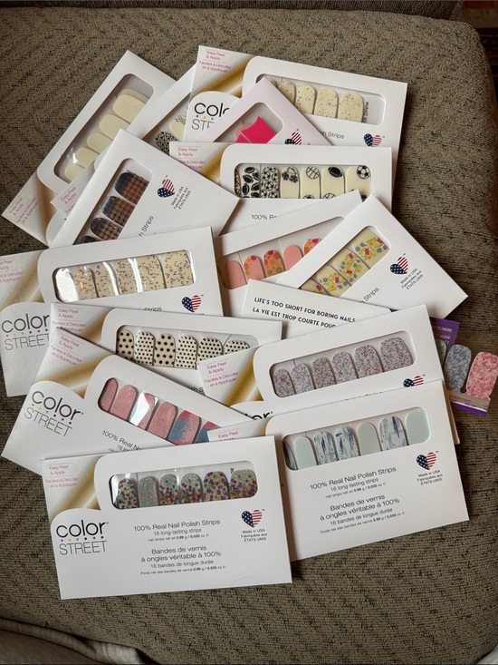 Color Street Other - Color Street Mystery Bundle of 15 sets of Nail Strips NIP - Bundle #4